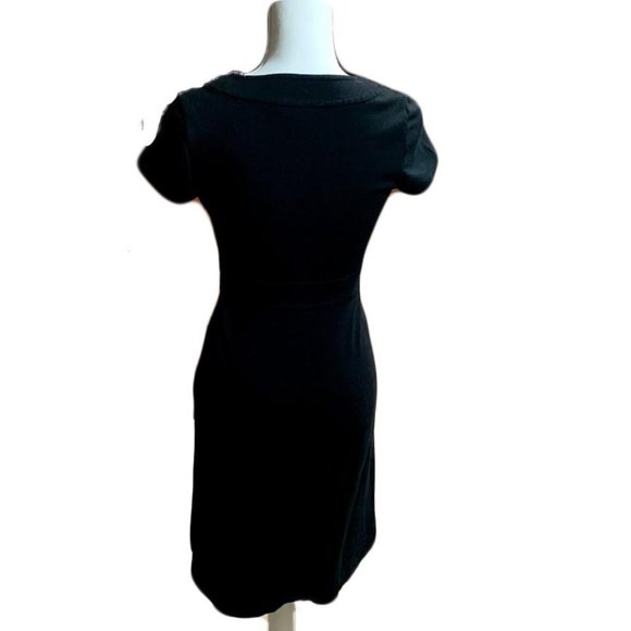 Banana Republic Black Dress Size 0 - Picture 3 of 5